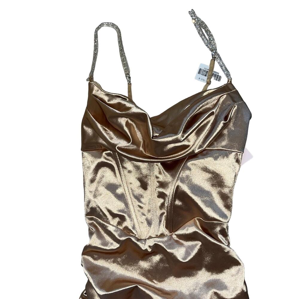 Oh polly brand new bronze dress